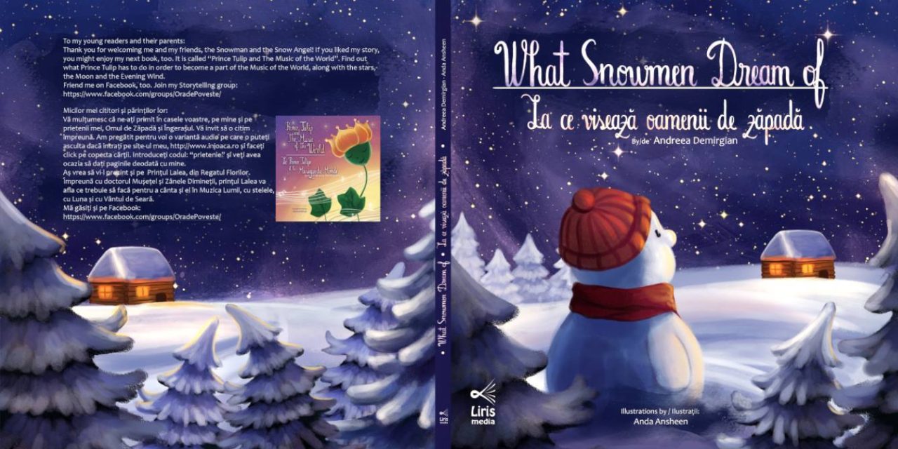 Lansare de carte – La ce visează oamenii de zăpadă – marti, 29 Noiembrie 2016